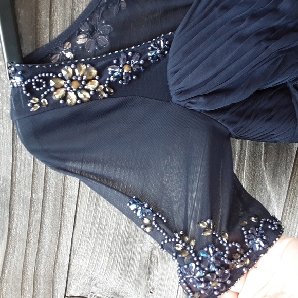 Adrianna Papell Occasions blue formal dress size 6 - Picture 13 of 16